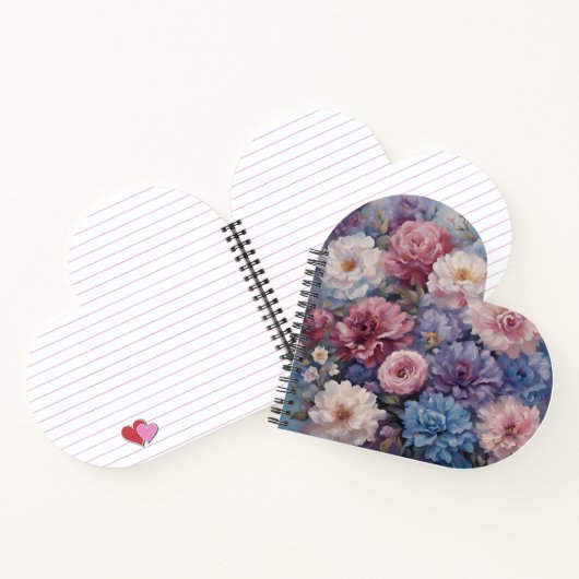 Whispy wildflower ontwerp notitieboek (Binnen)