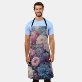 Whispy wildflower ontwerp schort (Gedragen)