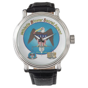 Whistle Blower Secret Agent Watch Horloge