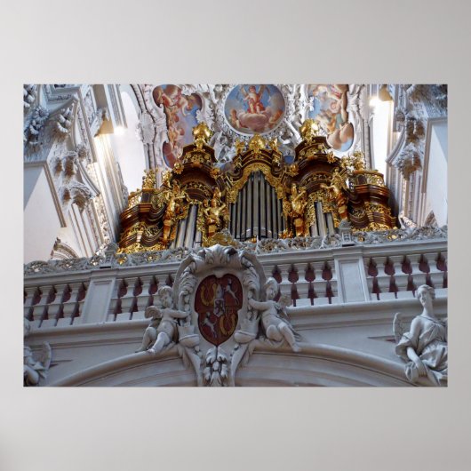 Whistle Passau Pipe Organ Poster (Voorkant)