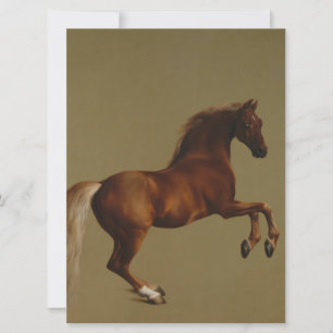 Whistlejacket het Paard (door George Stubbs) Kaart