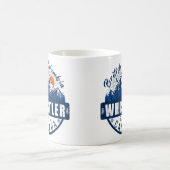 Whistler BC Vancouver - Canada - Retro  Koffiemok (Center)