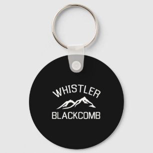 Whistler blackcomb snowboarden skiën sleutelhanger