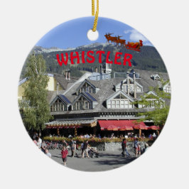 Whistler Canada kerstversiering Keramisch Ornament