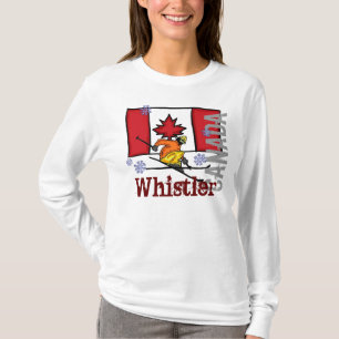 Whistler Canada ski hoodie T-shirt