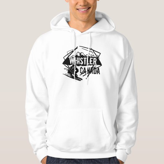 Whistler Canada ski logo hoodie (Voorkant)