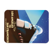 Whistler Colombie-Britannique Canada Magnet de ski (Horizontal)