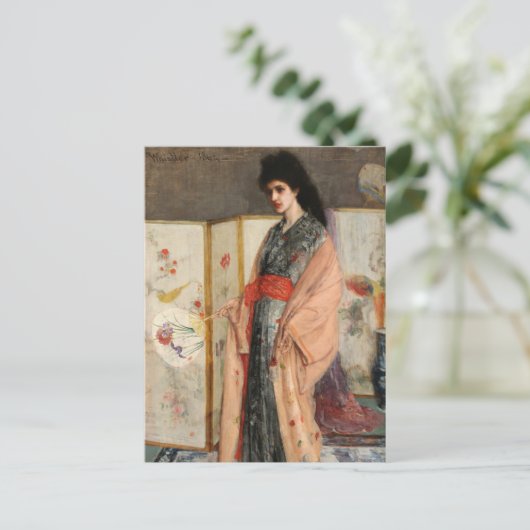 Whistler - De prinses uit het land van porselein Briefkaart (Staand voorkant)