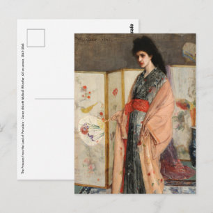Whistler - De prinses uit het Land van Porselein Briefkaart