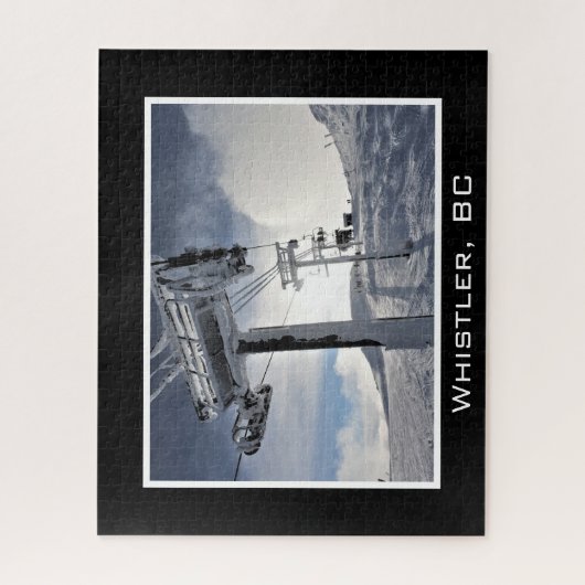 Whistler Mountain BC Canada Chairman Ski Snow Legpuzzel (Verticaal)