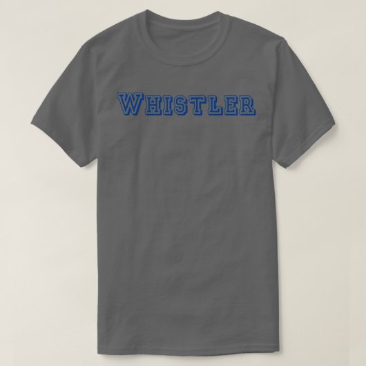 Whistler T-shirt (Design voorkant)