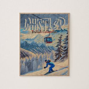 Whistler Vancouver Brits-Columbia Canada jaren '50 Legpuzzel