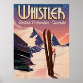 Whistler, Vancouver, Colombie-Britannique Affiche  (Devant)