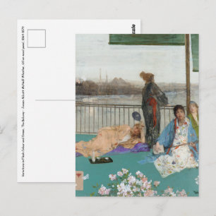 Whistler - Variaties in vleeskleur en groen Briefkaart