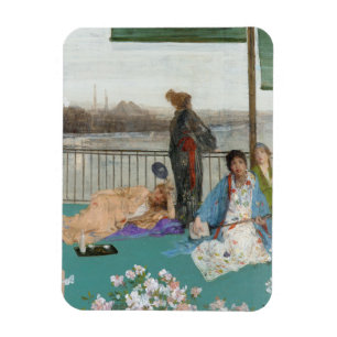 Whistler - Variaties in vleeskleur en groen Magneet