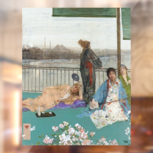 Whistler - Variaties in vleeskleur en groen Raamsticker (Vel 2)