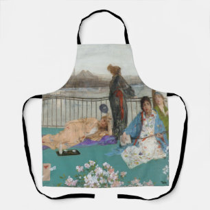 Whistler - Variaties in vleeskleur en groen Schort