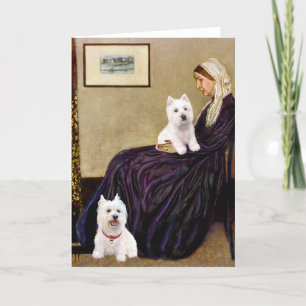 Whistlers Mom - Westies 3 en 11 Kaart
