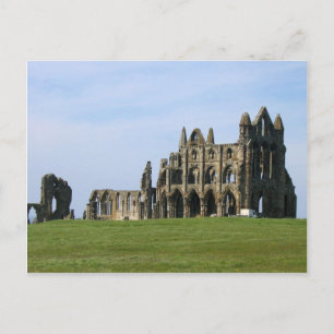 Whitby Abbey in North Yorkshire Briefkaart