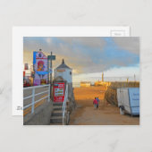 Whitby Beach Briefkaart (Voorkant / Achterkant)