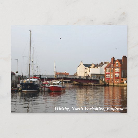 Whitby Harbour Briefkaart (Voorkant)