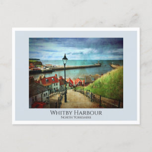 Whitby Harbour uit 1999 Briefkaart