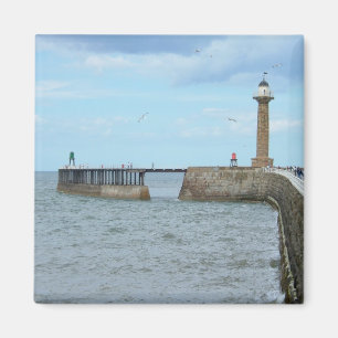 Whitby in North Yorkshire, Engeland. Magneet