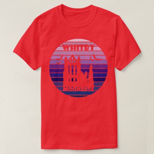 Whitby Moonrise T-shirt (Design voorkant)