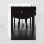 Whitby Pier Briefkaart (Voorkant / Achterkant)