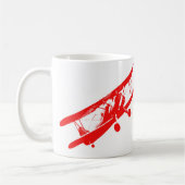 White 11 oz Classic Mok vliegtuigdecor (Links)