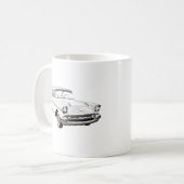 White '57 Shoebox Koffiemok (Voorkant links)