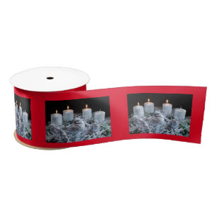 White Advent Wreath Lint