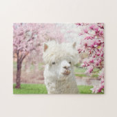 White Alpaca Legpuzzel (Horizontaal)