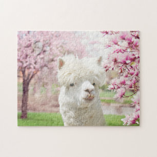 White Alpaca Legpuzzel
