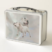 White American Bully (Achterkant)