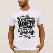 White and black Tshirt (Devant)