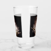 White and Gold Fireworks I Patriottic Celebration Glas (Links)