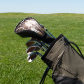 White and Gold Fireworks I Patriottic Celebration Golfheadcover (Insitu)