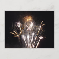 White and Gold Fireworks II Patriottic Celebration