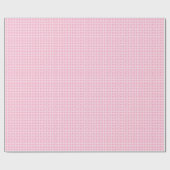White and Pink Cane Webbing Cadeaupapier (Vlak)