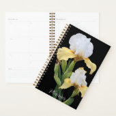 White and Yellow Irises Floral (Devant avec enveloppe)
