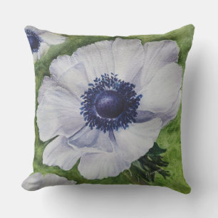 WHITE ANEMONE FLOWER PATIO BUITENKUSSEN