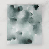 White Anemones and Rozen Personalized Wedding (Binnenkant ongevouwen)