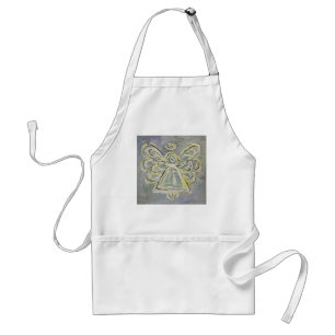 White Angel Apron Standaard Schort