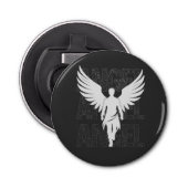 White Angel Button Flesopener (Voorkant)