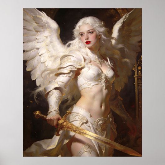 White Angel Poster (Voorkant)