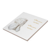 White Angel Tegeltje (Zijkant)