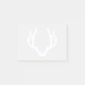 White Antler Post-it® Notes (Voorkant)