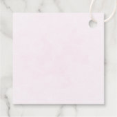 White Apple Blossom Fotograaf Moederdag Bedankjes Labels (Achterkant)