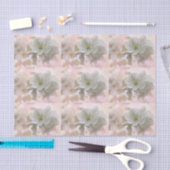 White Apple Blossom Photography Patterted Tissuepapier (Craft)